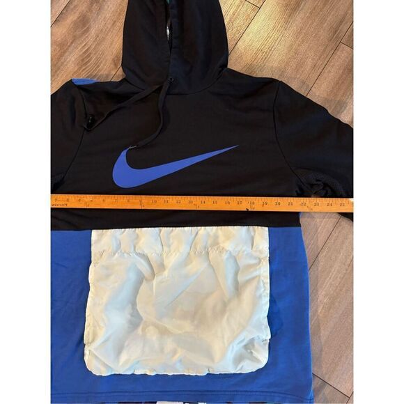 Nike Tech Black/Blue Athletic Workout Jacket Women Large - Picture 6 of 7